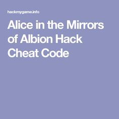 How to enter cheat codes in mirrors of albion ct